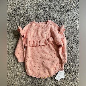 Babygirl knit romper